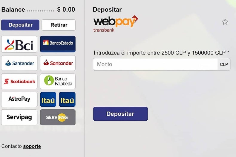 Ve al cajero y selecciona Servipag como forma de pago